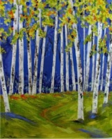 Joann Blake - White Birch Field