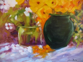 Joann Blake - Golden Flowers