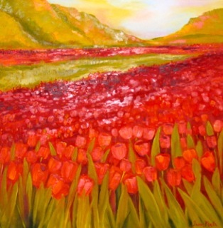 Joann Blake - Red Tulips